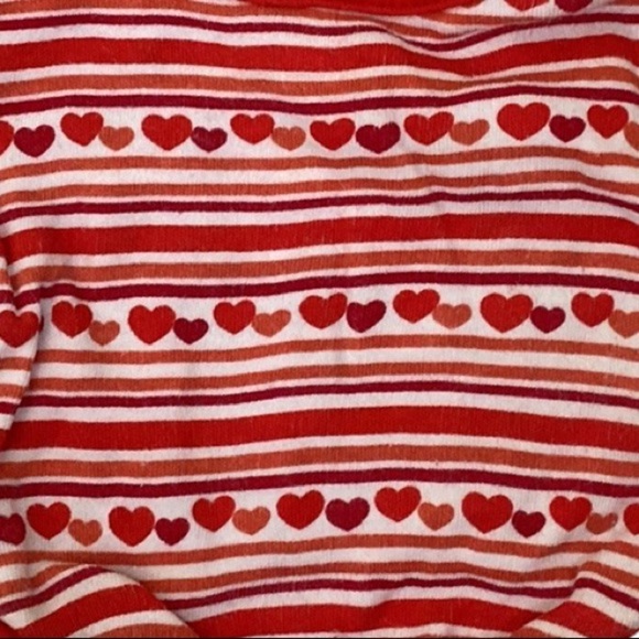 Neat Solutions Red Valentine’s Day Baby Bib “Lil’ Valentine” Hearts Cotton Blend - Picture 5 of 11